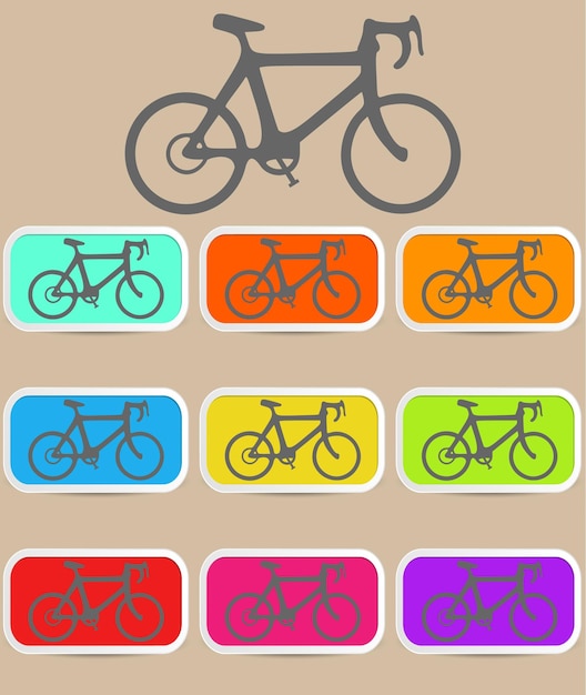 Bicycle icon Vector