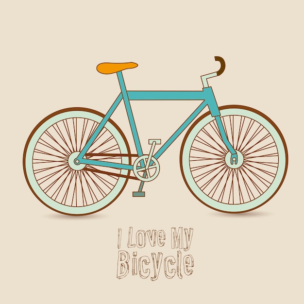 Bicycle  Illustration