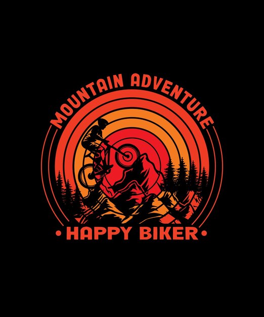 bicycle tshirt design mountain bike tshirt design bicycle vector