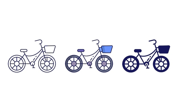 Bicycle vector icon