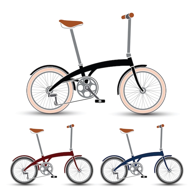 Bicycles vector