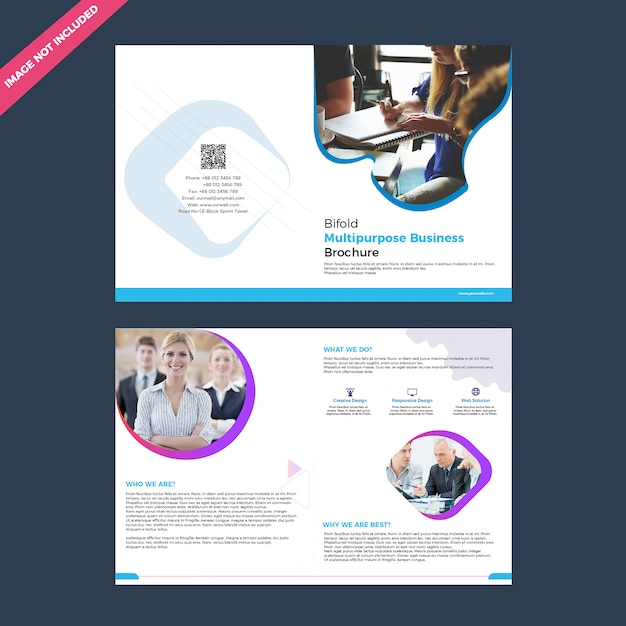 Bifold Brochure Design Template