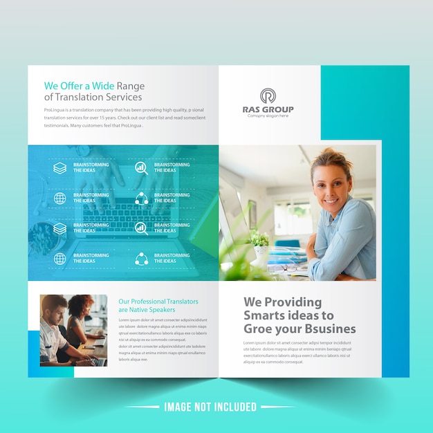 bifold brochure template