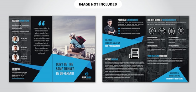 Bifold Brochure Template