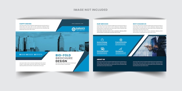 Bifold brochures template