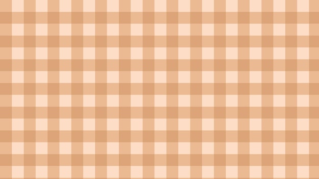 Big brown gingham checkerboard aesthetic checkers background illustration perfect for wallpaper backdrop postcard background