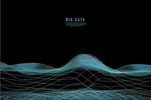 Big Data abstract background