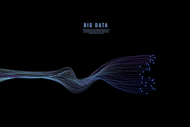 Big Data abstract background