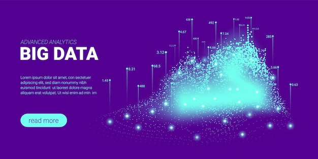 Big data flow analytics visualization