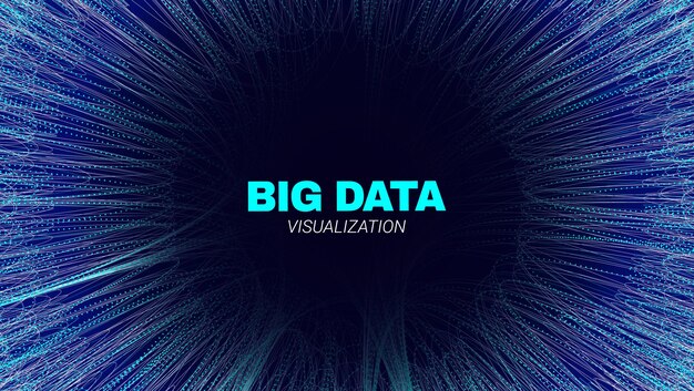 Big data fractal visualization