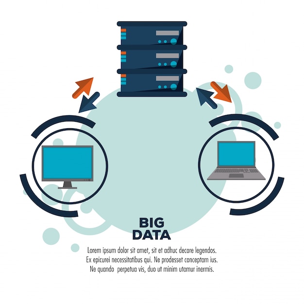 Big data technology infographic