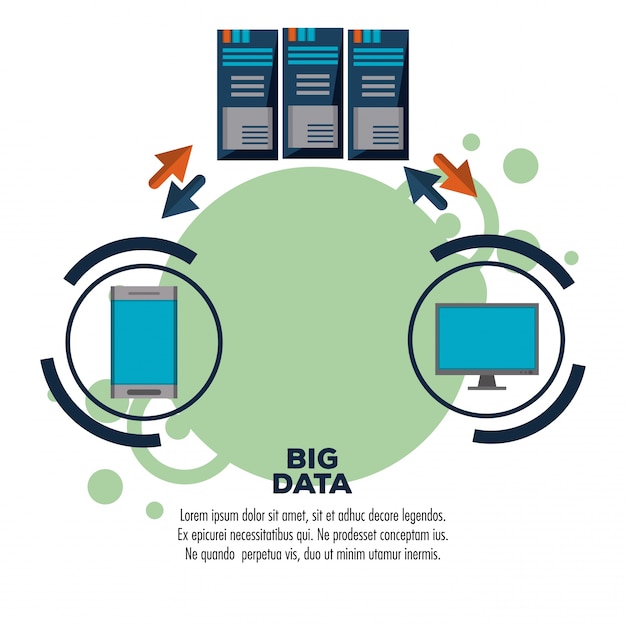 Big data technology infographic