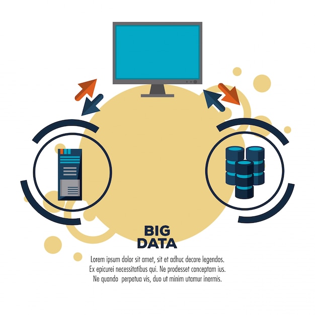 Big data technology infographic