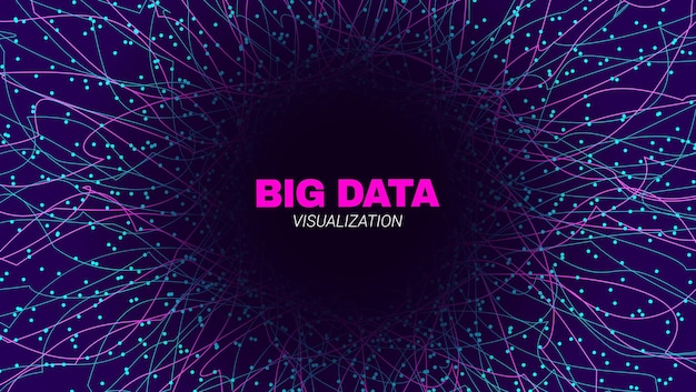 Big data visualization information fractal