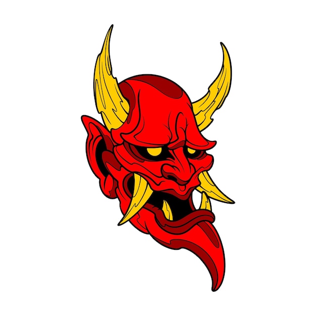 big fang demon mask