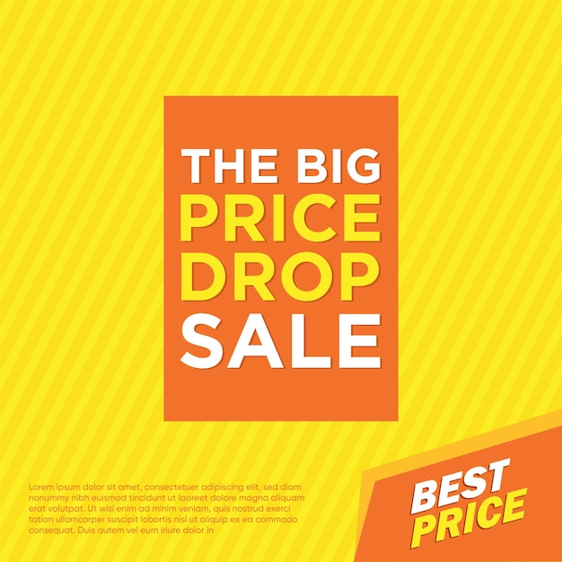 Big Price Drop Sale Best Price Offer