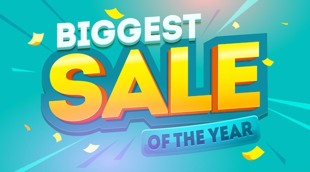 Big sale banner promo discounts vector illustration background for your business promotion sale