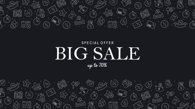 Big sale banner