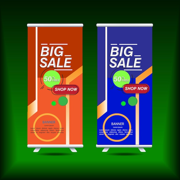 Big sale design vector template illustration