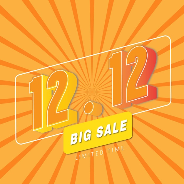 Big Sale discount banner Free Vector