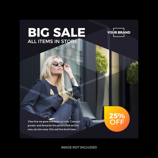 Big Sale Instagram Promo Square