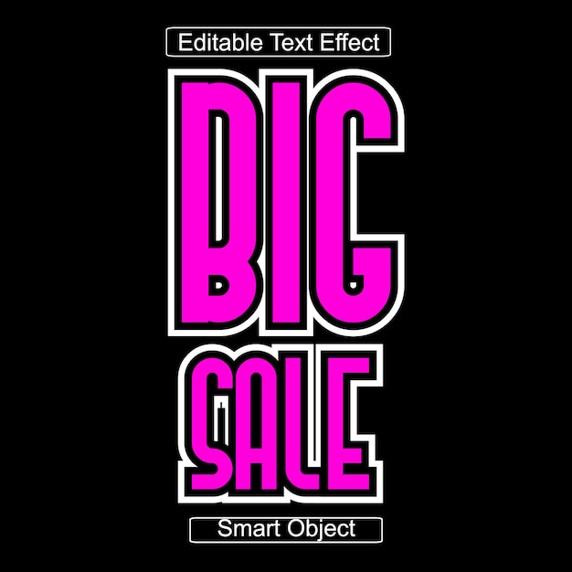 Big Sale slogan typography graphic motivation tshirt print design vector illustration