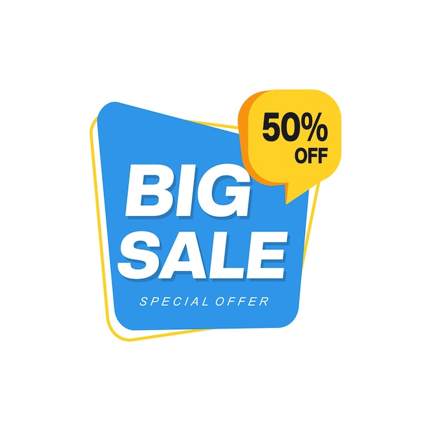 Big Sale and special offer, End of Season, Special Offer Vector illustration