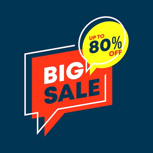 Big Sale Web Banner Design Template