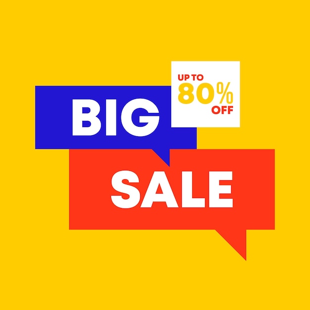 Big Sale Web Banner Design Template