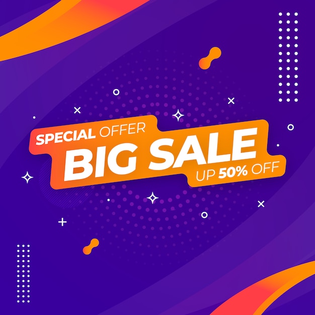 Big Sale Web Banner Template