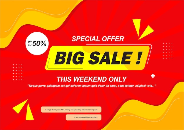 big sale