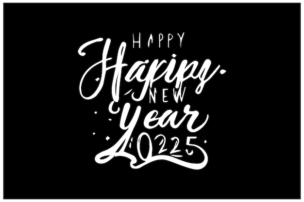 Vector big set of 2025 happy new year logo text design 2025 number design template