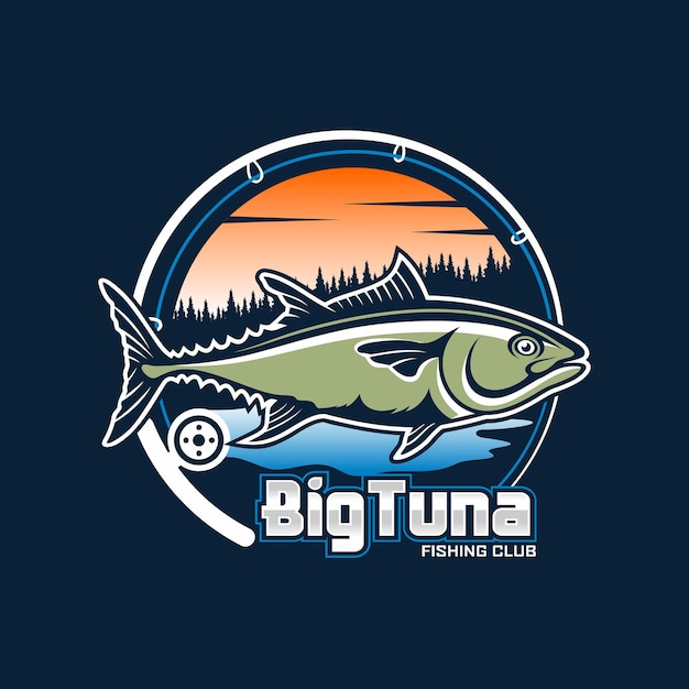 Big Tuna  Fishing Club Logo