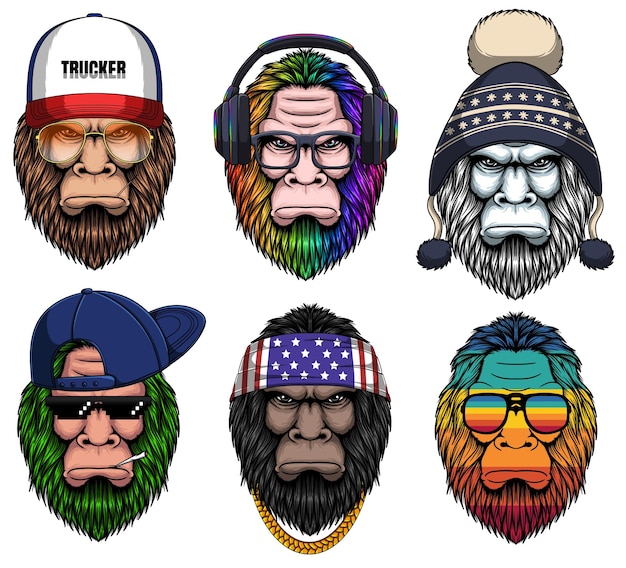 Bigfoot fashion set collection