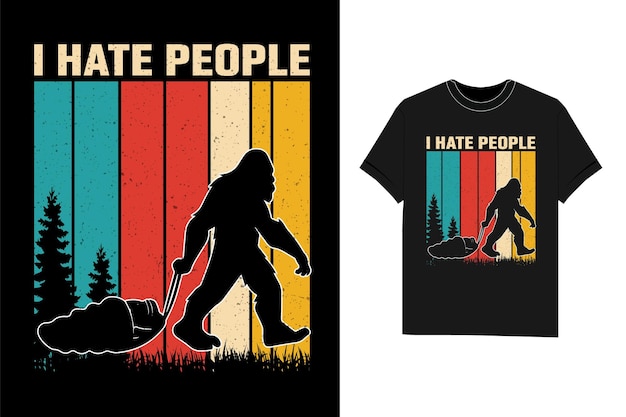 Bigfoot TShirt Design