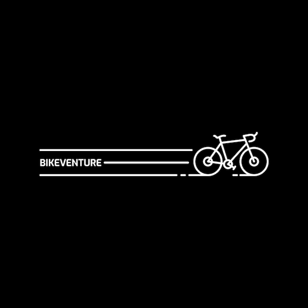 Bikeventure 1 Monoline Illustration