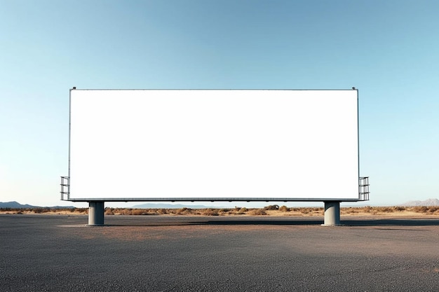 Vector a billboard for the movie on the road