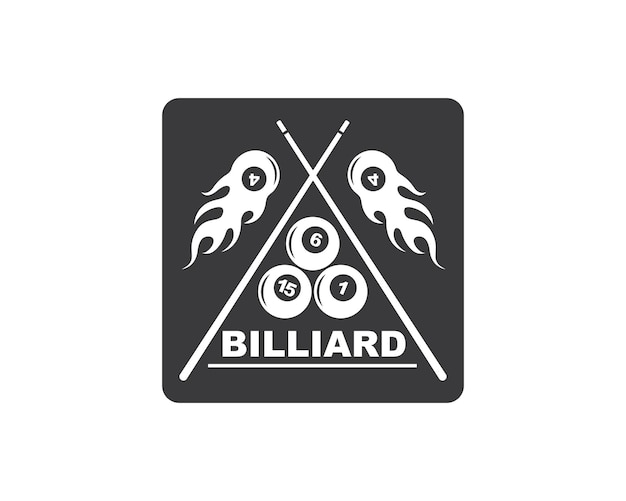 Billiard balls icon vector illustration design