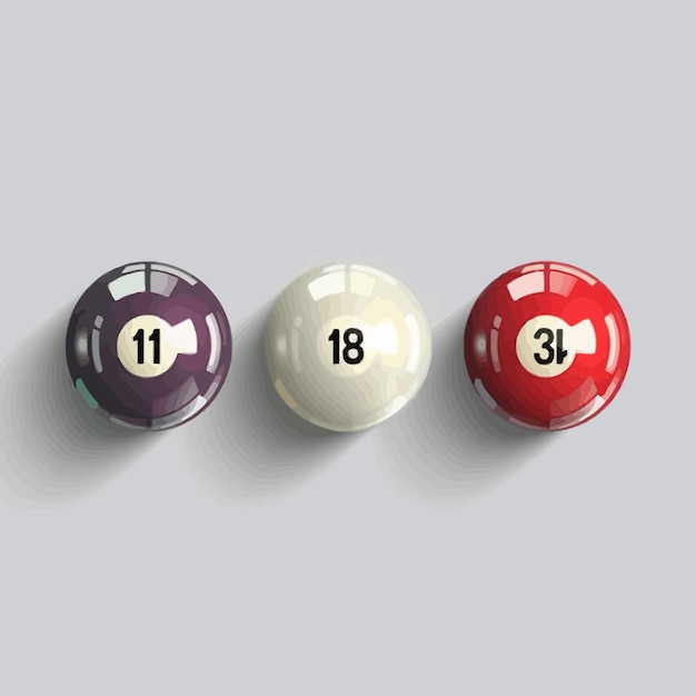 Vector billiard balls