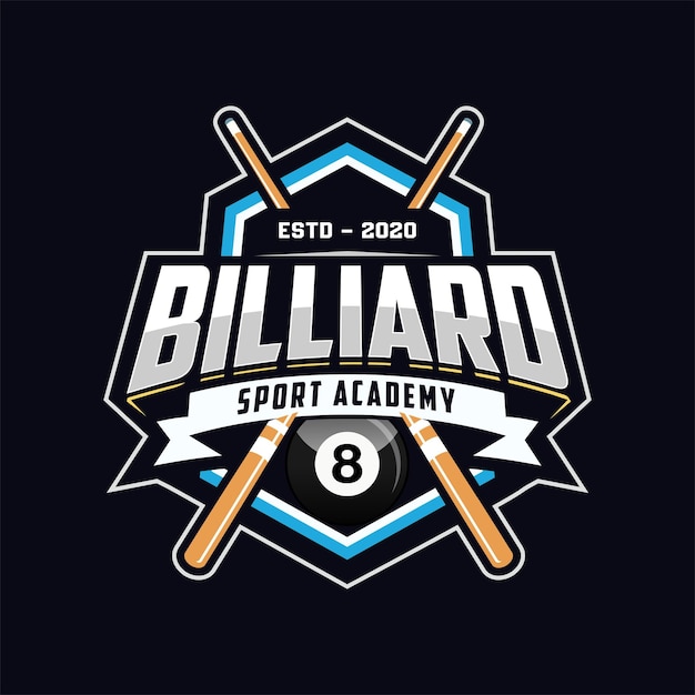 Billiard club Logo Template Design