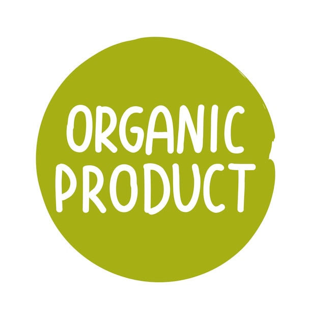 Bio green labels organic eco logo set vector ecology round banners or stickers