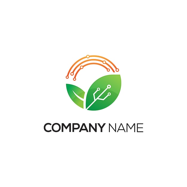 Bio Leaf Logo Template