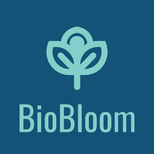 Vector biobloom logo