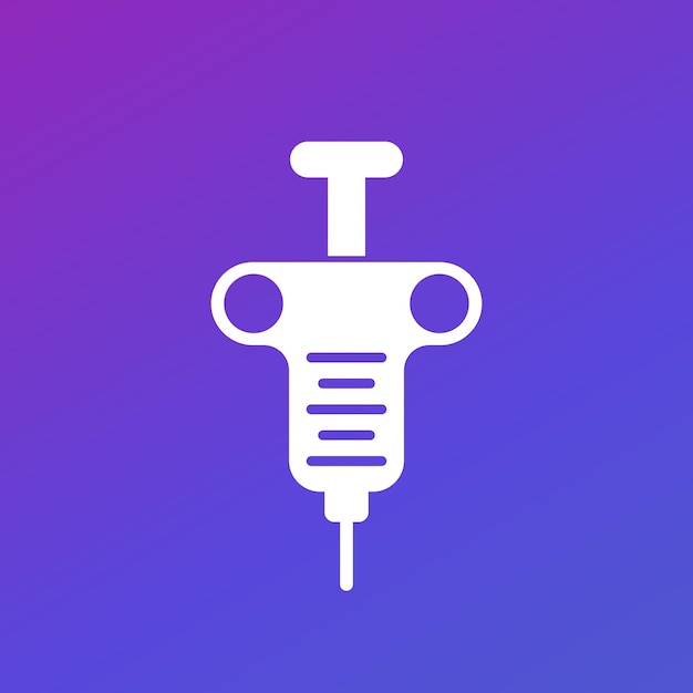 Biopsy tool icon vector design