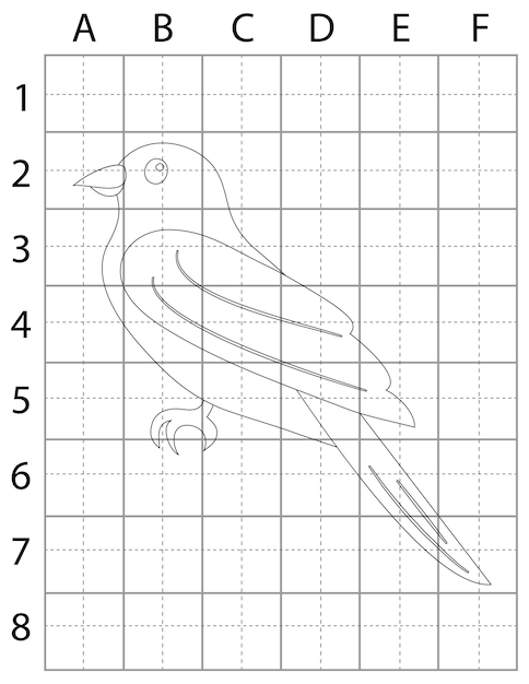 Bird Drawing Page