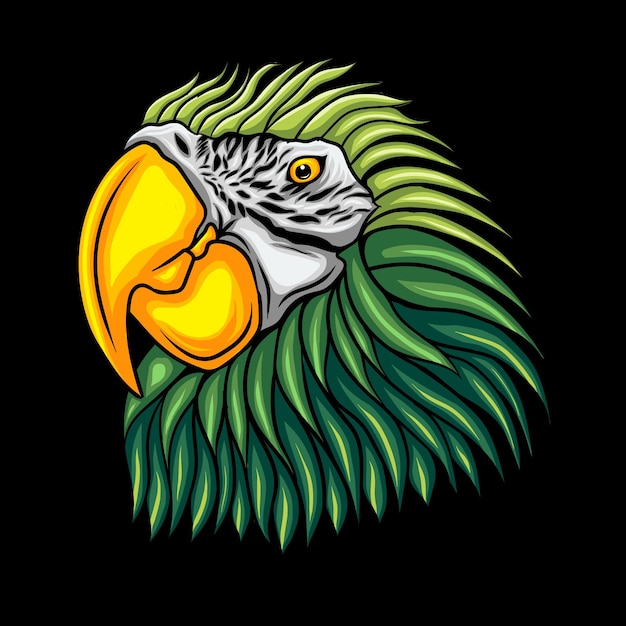 bird head logo