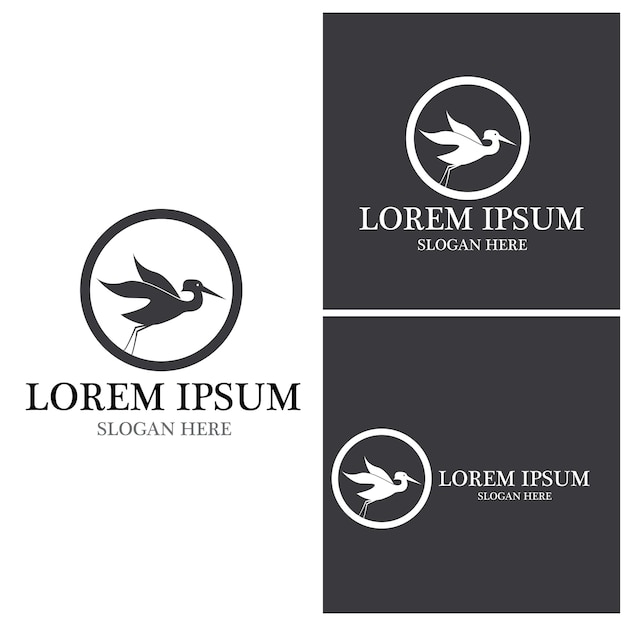 Bird icon and symbol vector illustration