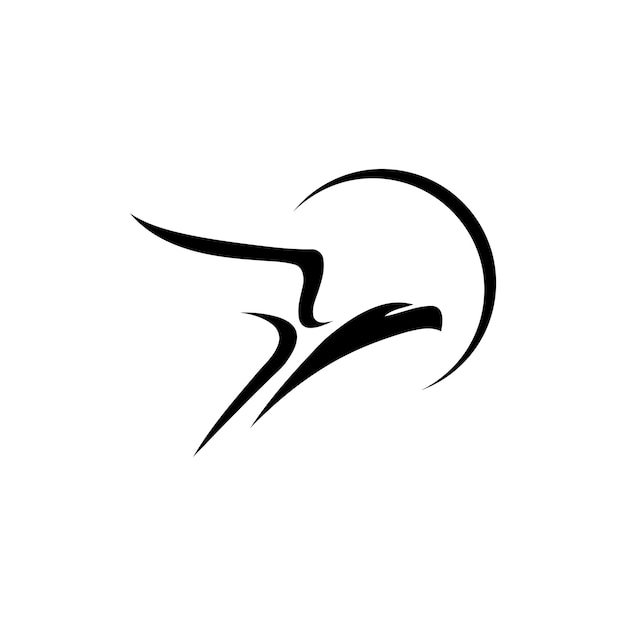 bird Logo design concept template