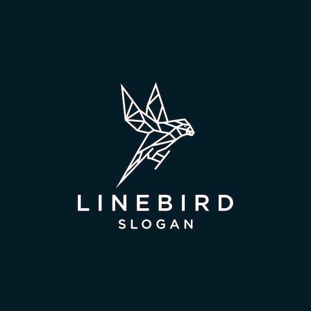 Bird logo design icon template