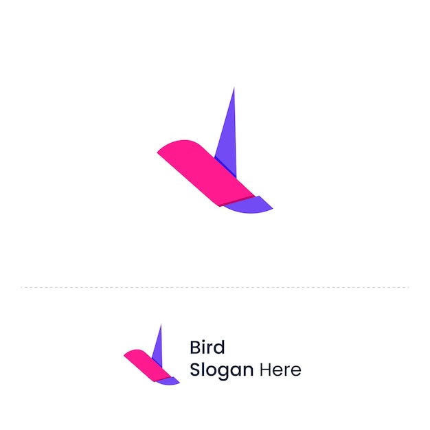 Bird Logo Design, Modern Bird Logo